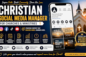 manage social media for churches and christian ministries