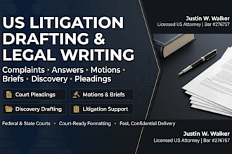 draft US civil discovery, interrogatories, and requests for production