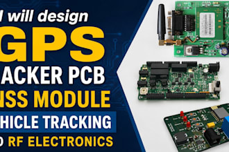 design gps tracker pcb gnss module vehicle tracking and rf electronics