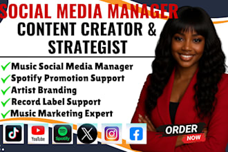 do music social media management artist branding and content creation for growth