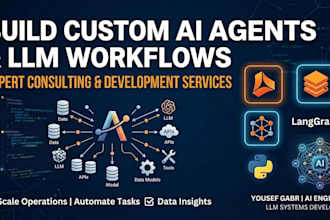 build custom ai agents and llm workflows using dify or langchain and langgraph