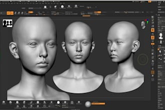 do likeness sculpting 3d model for 3d print