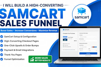 thrivecart, samcart, landing page, sales funnel, clickfunnels, online course