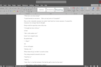 write fantasy fiction and develop your characters