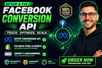 fix shopify facebook pixel, conversion API and purchase event tracking