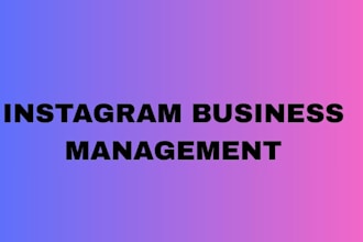 do instagram business management