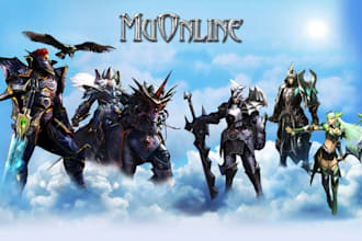 setup and develop a custom mu online private server with website