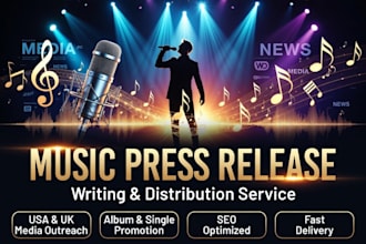 do music promotion press release, usa uk music press release, submit music press