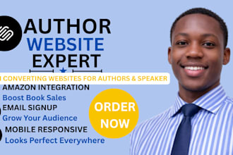build a high converting children book author website and ebook website
