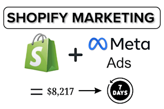 do shopify meta ads campaign setup and manager for shopify marketing