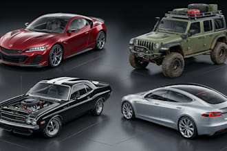 create realistic 3d car and truck models for games, animation, and rendering