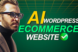 develop ecommerce shopping website chatbot redesign wordpress website