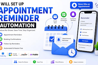 set up appointment reminder automation