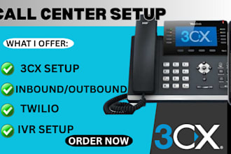 setup verified upgrade twilio account ivr 3cx call center did number