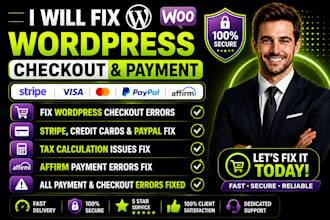 fix wordpress checkout stripe payment tax caculation credit cards paypal affirm
