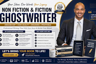 ghostwrite your best selling non fiction manuscript