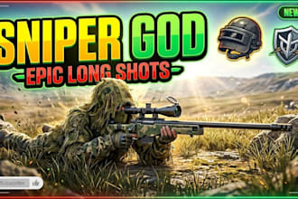 design amazing youtube thumbnails for your gaming videos