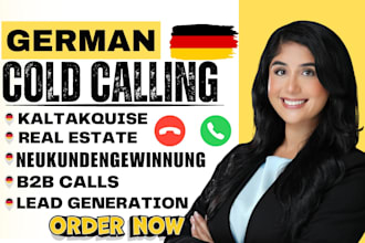 do german cold calling, kaltakquise appointment setting and leadgeneration