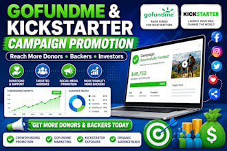 fundraising and campaign your gofundme, kickstarter  crowdfunding