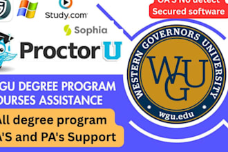 help you with wgu courses by giving tuitions