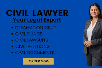 be your civil litigation and pleading support attorney