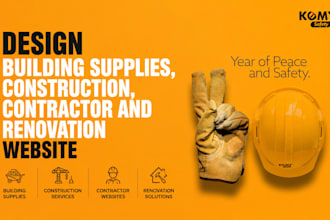 design building supplies website, construction, contractor, renovation website