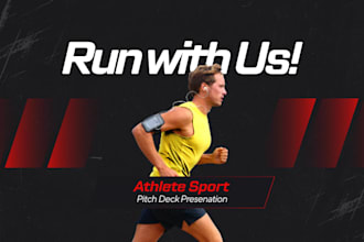 design athlete pitch deck sports analytics pitch deck series a funding deck