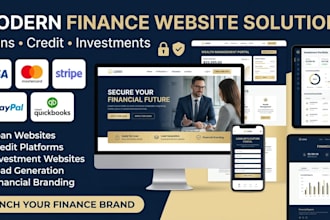 do responsive loan website, credit website investment webiste financial services