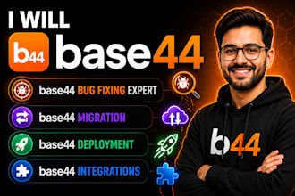 base44 bug fixing expert base44 migration base44 deployment base44 integrations