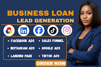 generate funding ready business loan leads for lenders and brokers