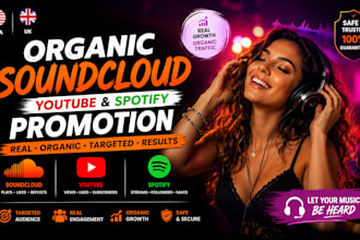 usa UK organic soundcloud youtube  spotify anghanmi promotion