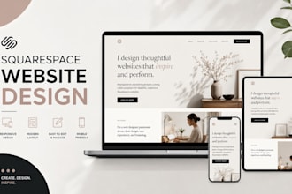 design squarespace graphic designer website responsive design personal portfolio