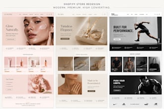 redesign your shopify store for a premium luxury look
