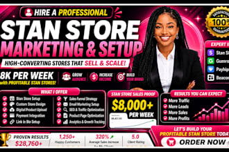 do stan store setup, stan store marketing, beacons ai, store setup payhip, esty