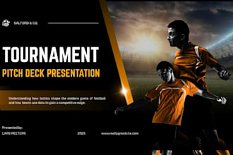 design esport stadium pitch deck gaming arena deck tournament venue funding deck