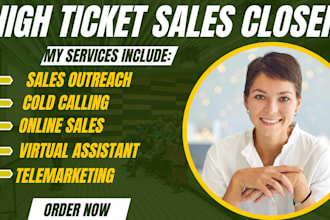 sales representative telemarketing sales agent virtual assistant b2bsales closer