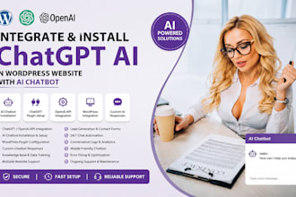 integrate install plugin chatgpt openai API in wordpress website and ai chatbot
