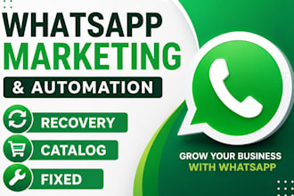 setup whatsapp business automation and broadcasts