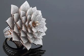 custom jewelry cad design for ring pendant and 3d printing