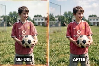 restore, enhance and upscale low quality images and photos