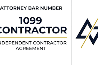 draft a comprehensive 1099 independent contractor agreement for your team