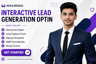 setup maiilmodo interactive lead generation optin template