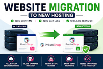 migrate website website transfer zero downtime prestashop migration godaddy