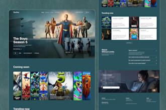 create an awesome figma landing page for you