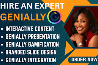 design interactive genially and powerpoint presentations