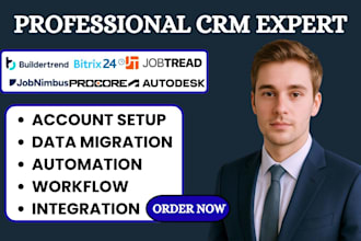 migrate jobtread jobnimbus bitrix24 buildertrend procore autodesk data migration