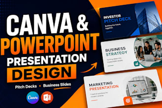 design converting canva and powerpoint presentation