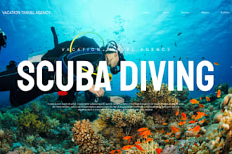 design scuba diving business pitch deck surfing instruction deck ski club deck