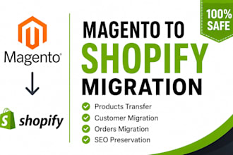 magento migration shopify ecommerce data transfer service store migration expert