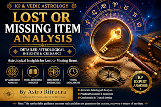 offer astrology insights for a lost or missing item